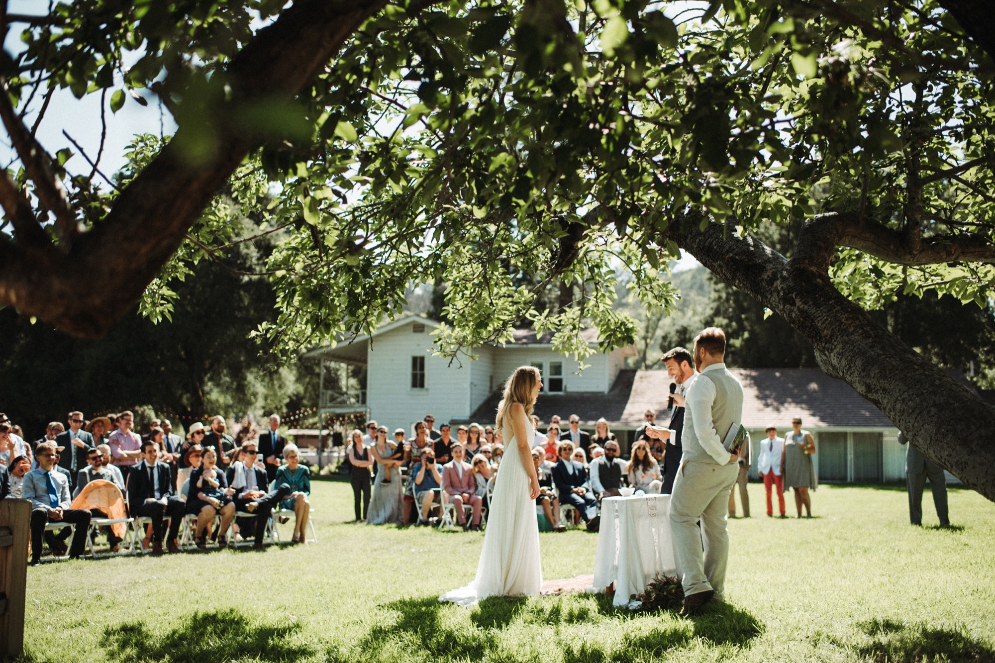 Santa Cruz Backyard Wedding at Quail Hollow Ranch - jessrankin.com