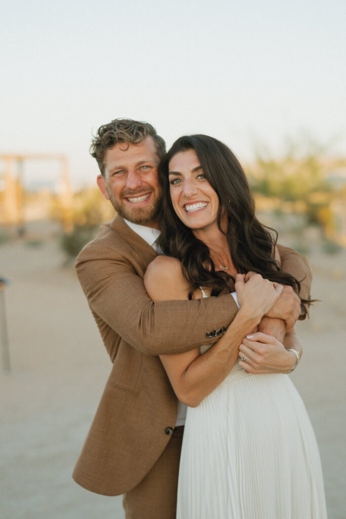 AutoCamp Joshua Tree Wedding Portraits