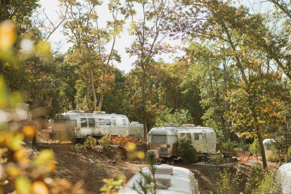 Airstream Trailers at AutoCamp Cape Cod