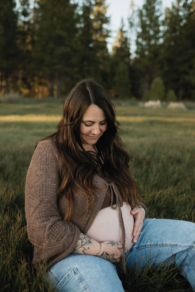 Maternity Photos in Lake Tahoe